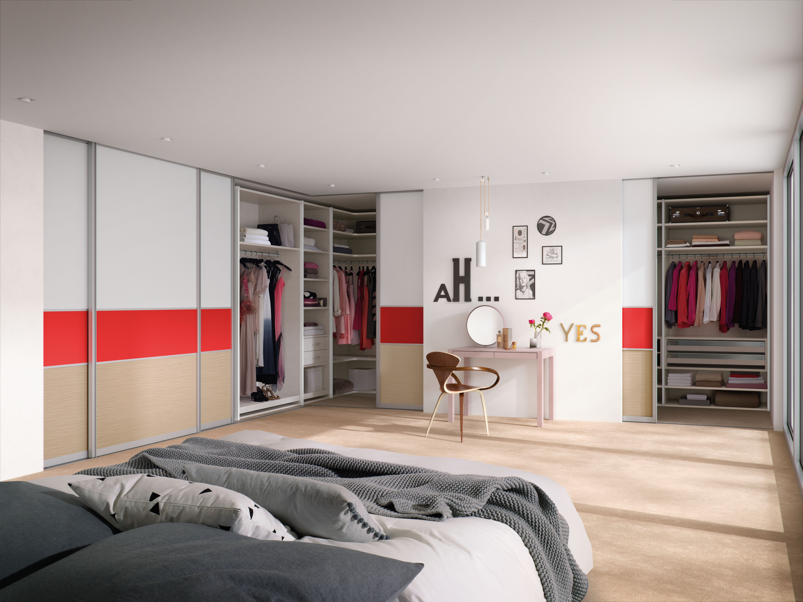 Gleittuer S3000 design haus bedrooms